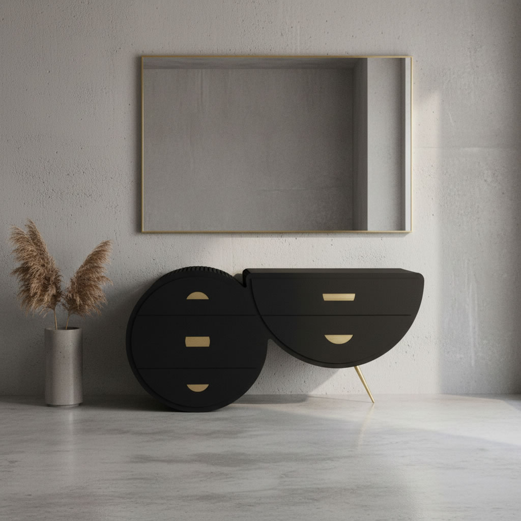 noTHREE by Ric Valho Is A One Off Luxury Sideboard