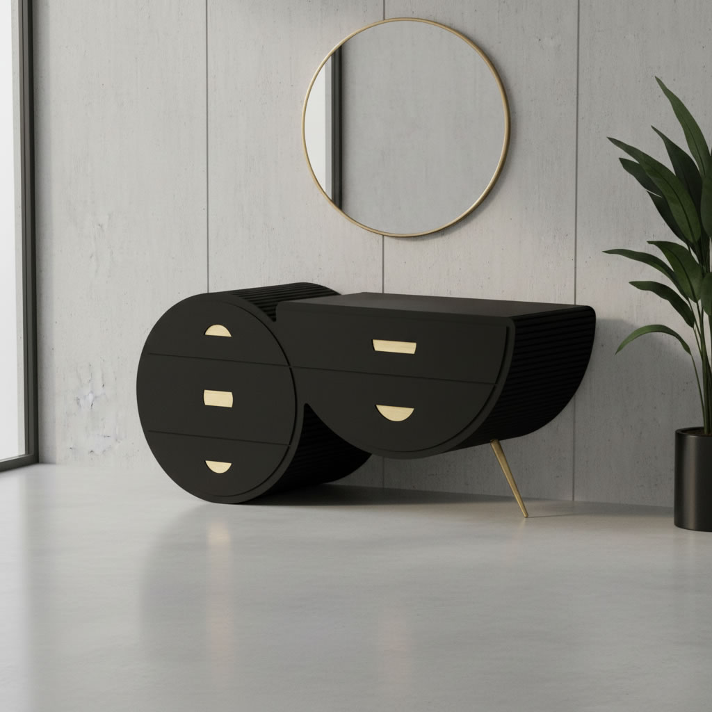 noTHREE by Ric Valho Is A One Off Luxury Sideboard