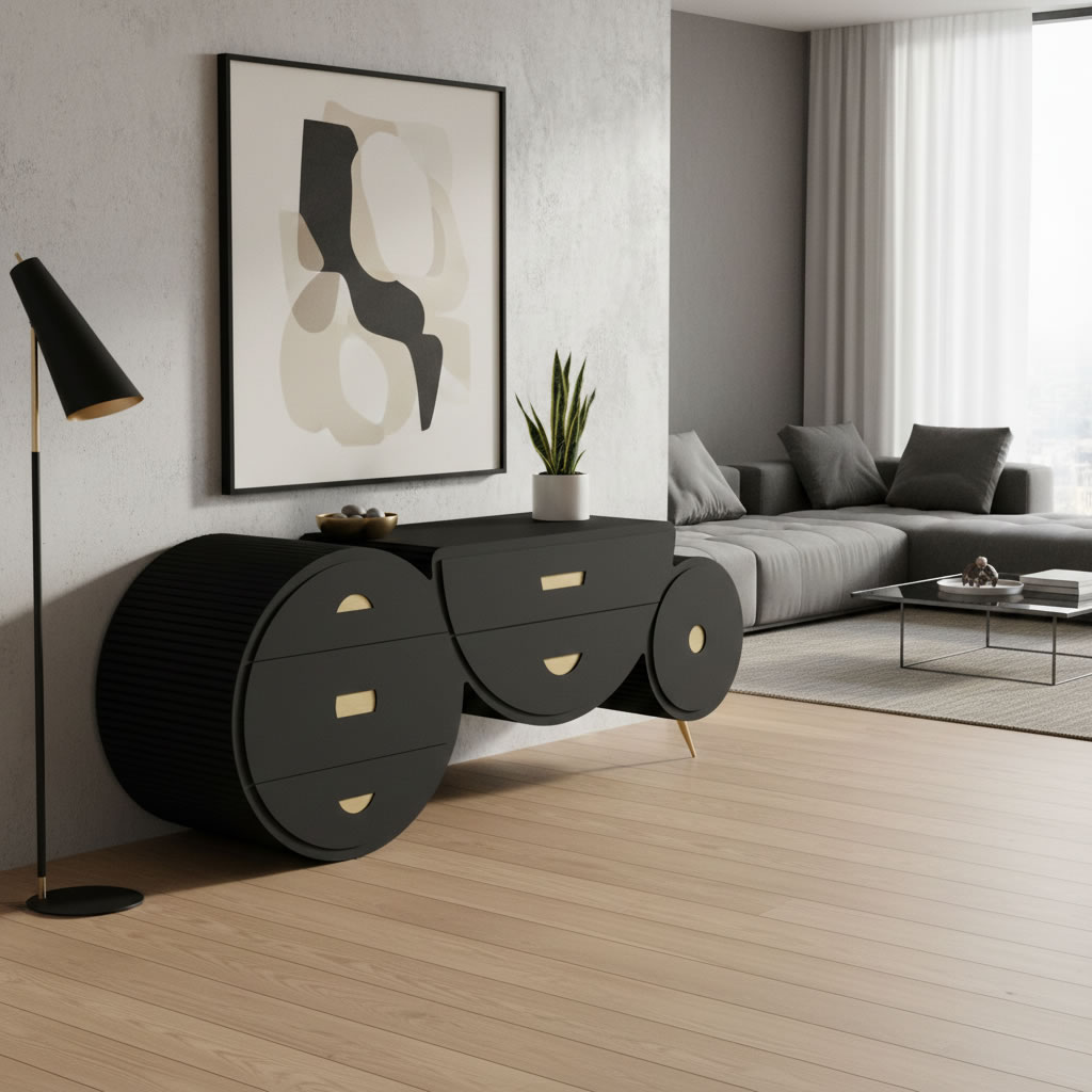 noELEVEN by Ric Valho Is A One Off Luxury Sideboard