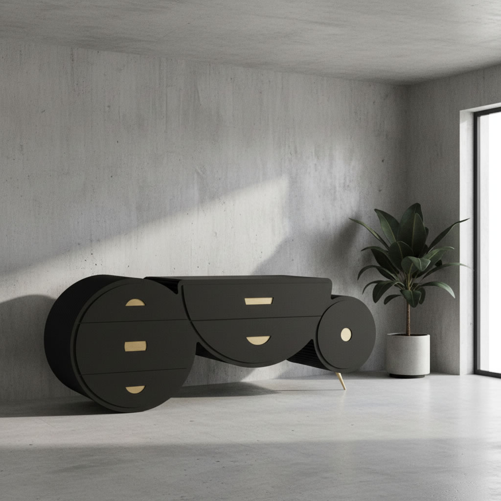 noELEVEN by Ric Valho Is A One Off Luxury Sideboard