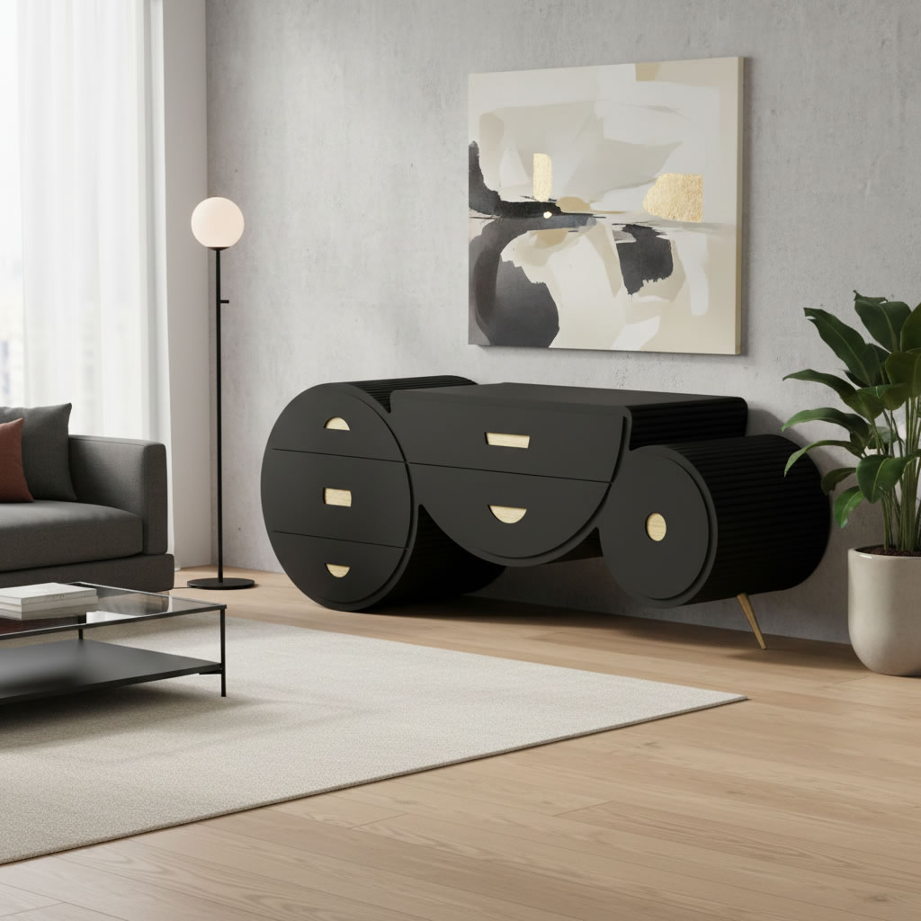 noELEVEN by Ric Valho Is A One Off Luxury Sideboard