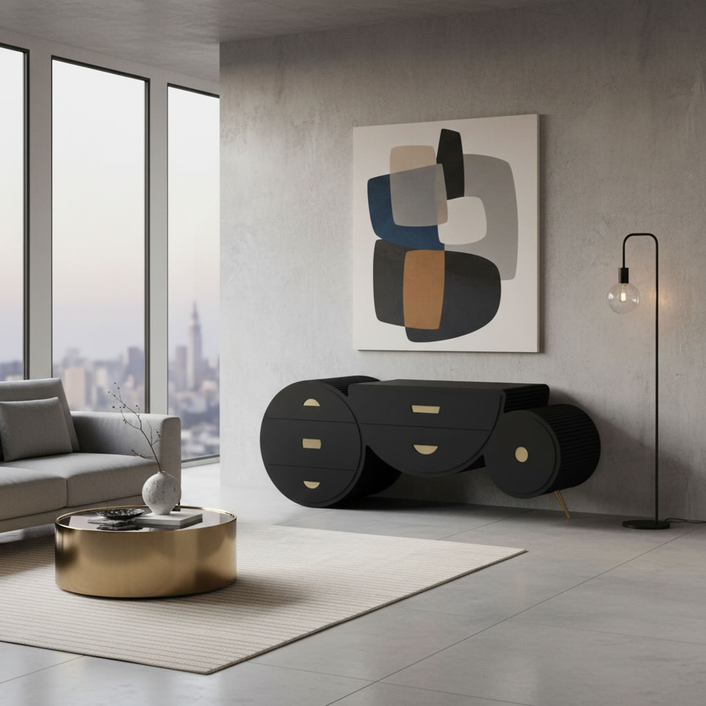 noELEVEN by Ric Valho Is A One Off Luxury Sideboard