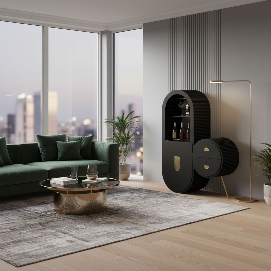 noTEN by Ric Valho Is A One Off Luxury Drinks Cabinet