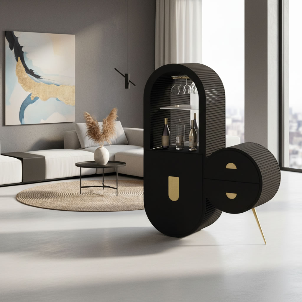 noTEN by Ric Valho Is A One Off Luxury Drinks Cabinet
